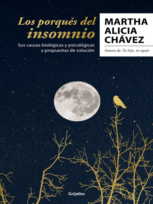 Title details for Los porqués del insomnio by Martha Alicia Chávez - Wait list
